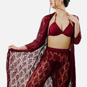 Bridal Net Nighty Set