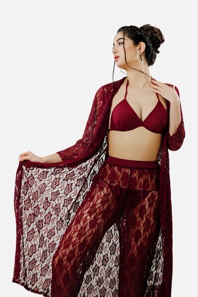 Bridal Net Nighty Set