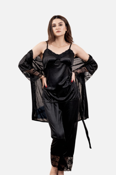 soft silk hot nighty for bridal