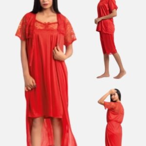 6 Piece Bridal Nighty Set