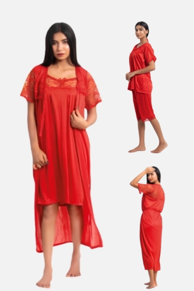 6 Piece Bridal Nighty Set