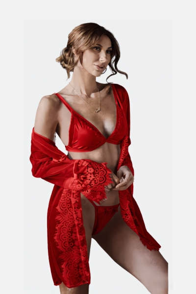Sexy 3 Piece Nighty Set