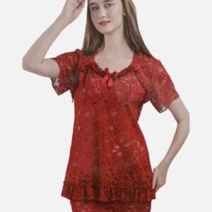 2 Piece Lace Sexy Nighty Dress