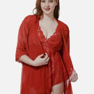 3 Piece Lace Sexy Nighty